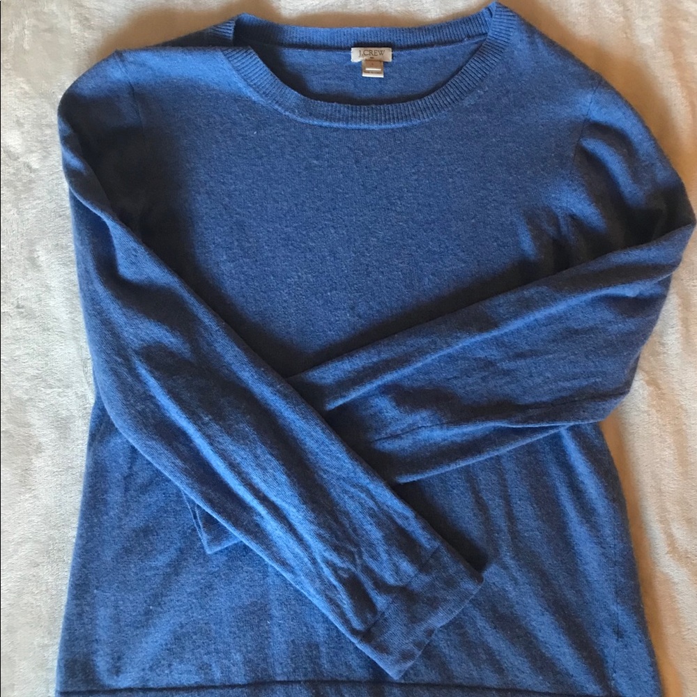 Blue J Crew Ultra-soft Sweater